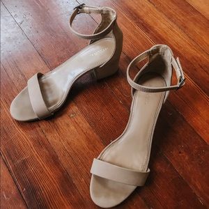 Beige/nude Merona Heels